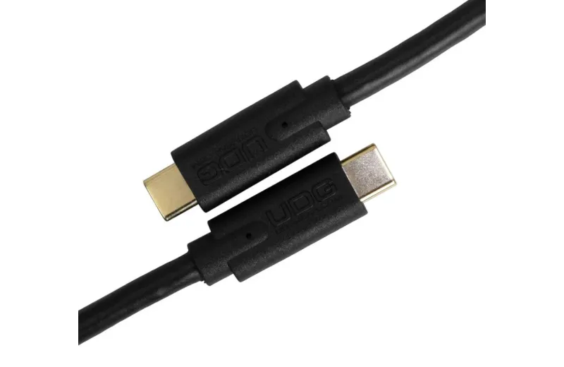 UDG U99001BL Ultimate Cable USB 3.2 C-C Black Straight 1.5m