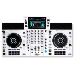 Denon DJ SC Live 4 White - DJ Controller