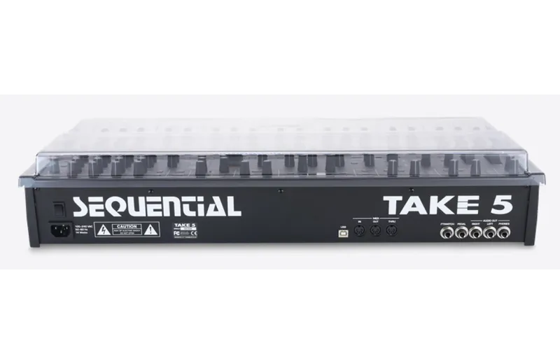 Decksaver for Sequental Take 5 and Oberheim Teo 5 Protective Cover