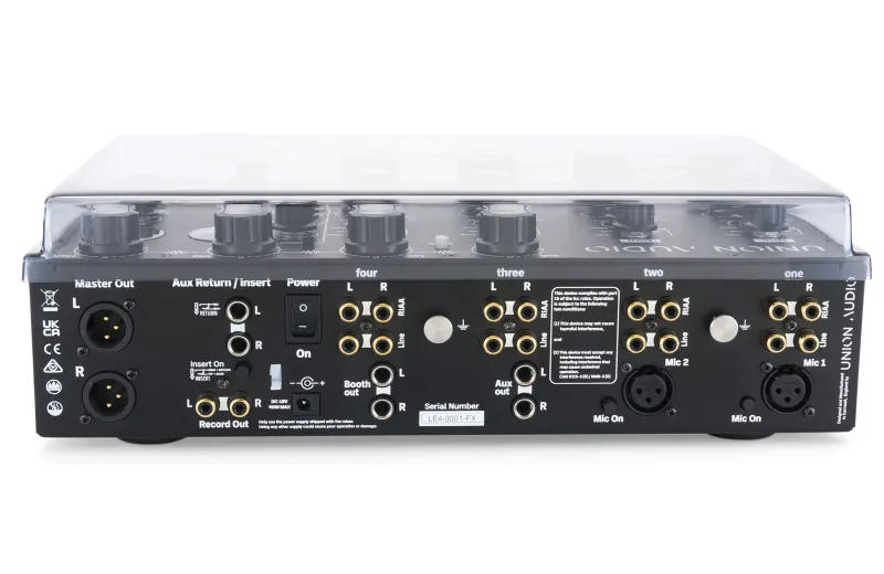 Decksaver for Union Audio Orbit.4 LE & Orbit.4 LE FX Protection Cover