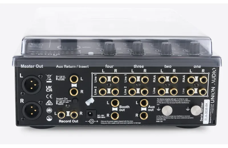 Decksaver για το Union Audio Elara 4 Κάλυμμα Προστασίας