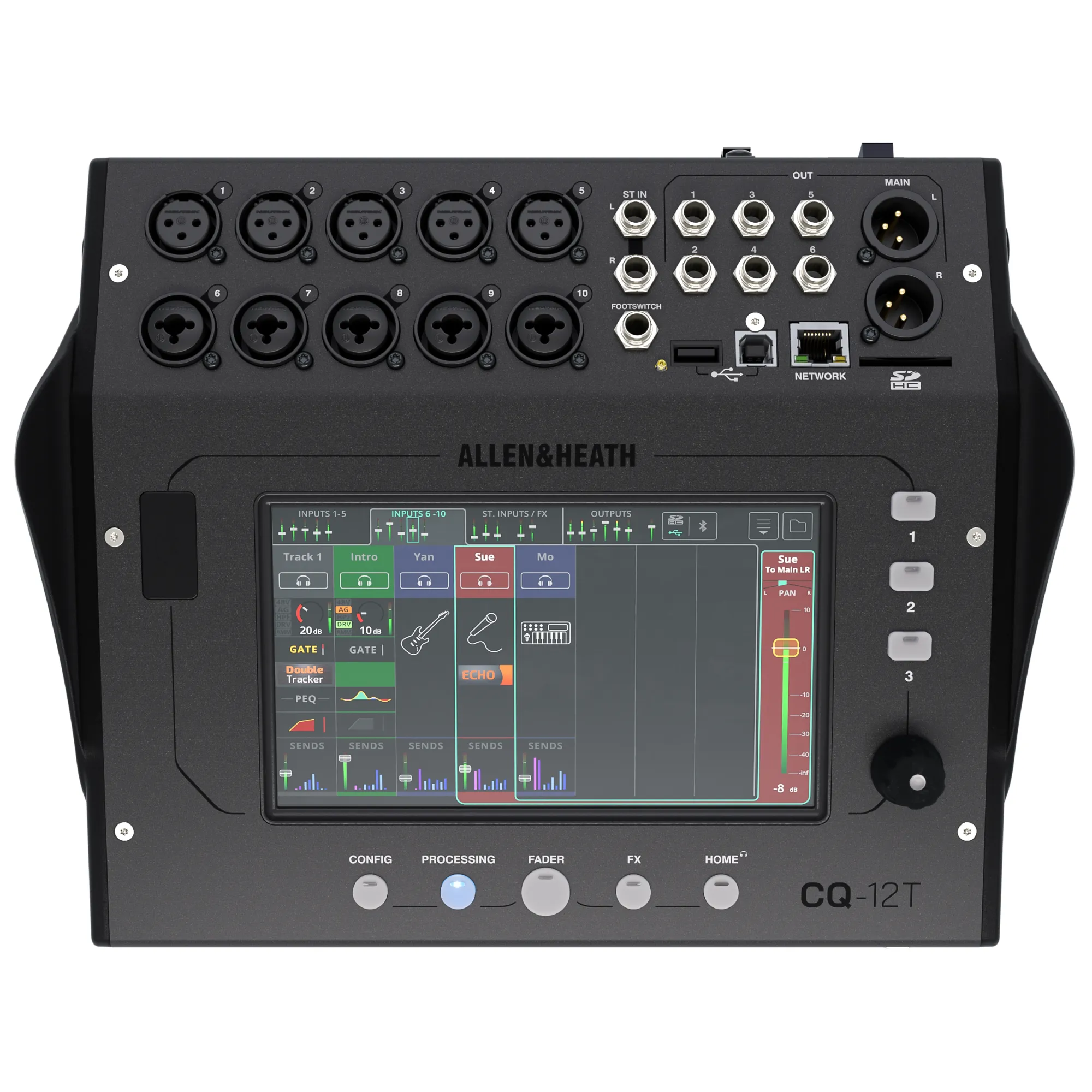Allen & Heath CQ-12T Ψηφιακή Κονσόλα
