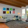 Glorious Vinyl Frame Set 12 White