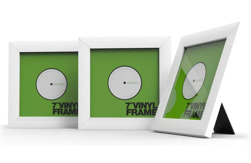 Glorious Vinyl Frame Set 7 white