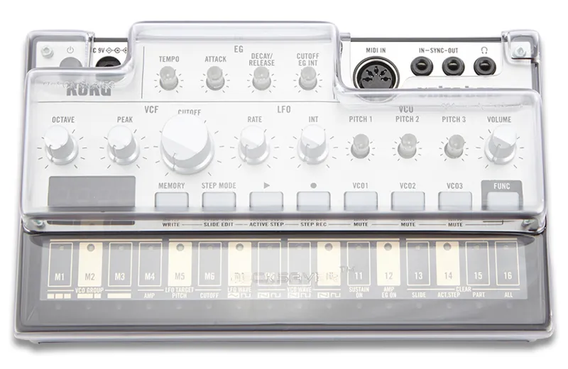 Decksaver Korg Volca Series Cover (Fits: Keys, Bass, Beats, Sample,FM)