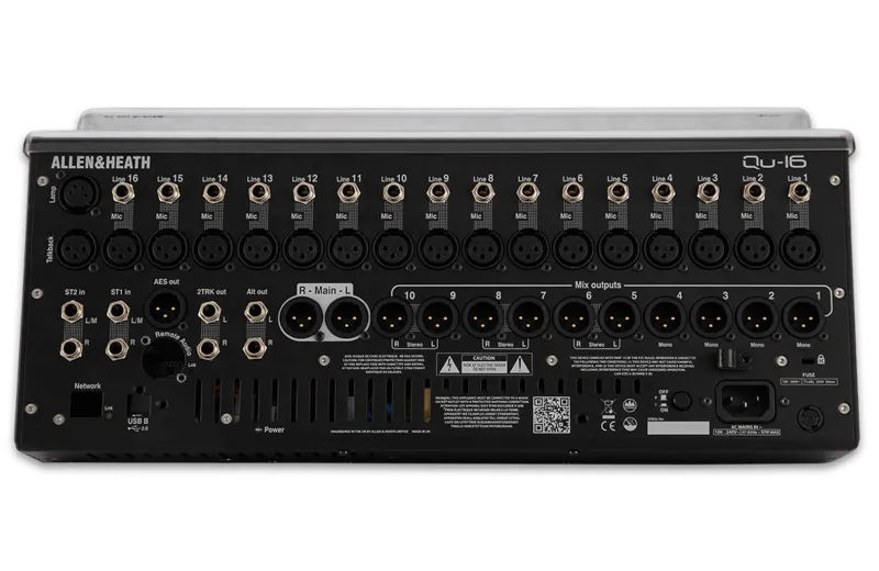 Decksaver Pro Allen & Heath QU16 Κάλυμμα Προστασίας