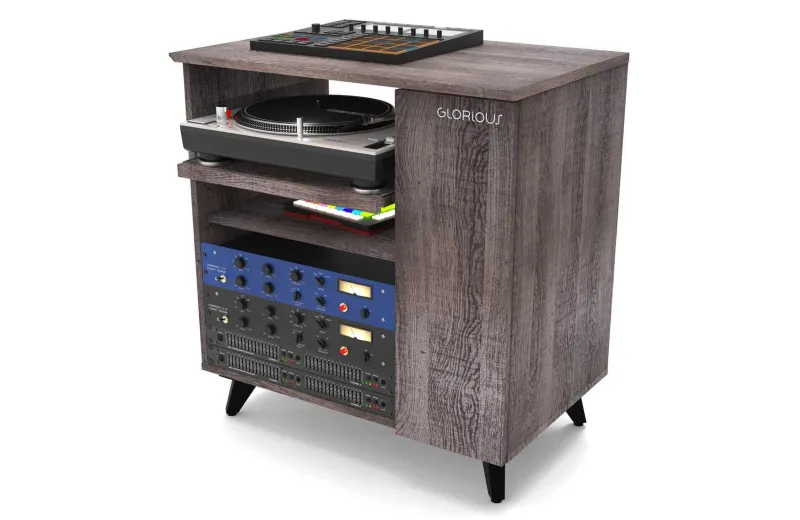 Glorious Modular Side Rack Καρυδιά