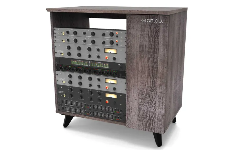 Glorious Modular Side Rack Καρυδιά