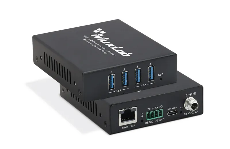 500530 Muxlab USB 3.2 Gen1 4-Port Extender Kit, 100m