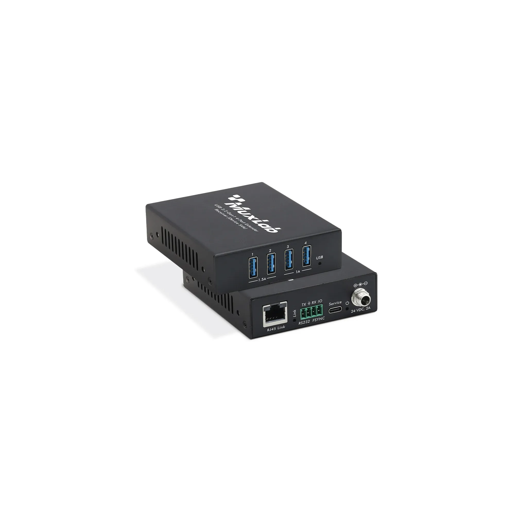 Muxlab USB 3.2 Gen1 4-Port Extender Kit, 100m