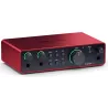 Focusrite Scarlett 2i2 4TH GEN + Microphone + Headphones