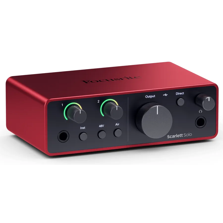Focusrite Scarlett 2i2 4th Gen Κάρτα Ήχου
