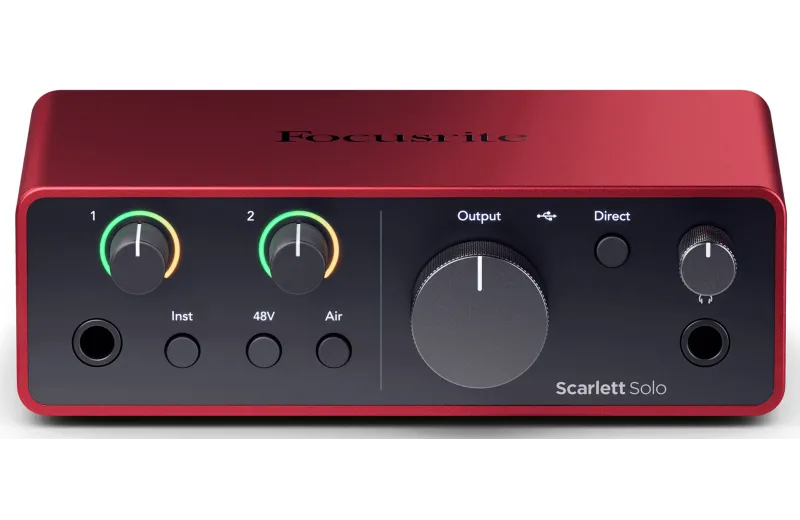 Focusrite Scarlett Solo 4th Gen Audio Interface