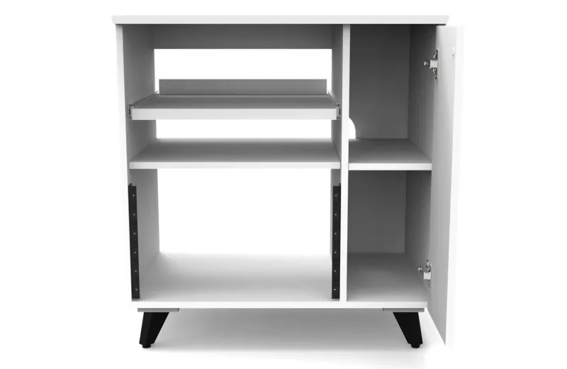 Glorious Modular Side Rack Λευκό
