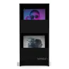 Glorious Vinyl Vault Modular Record Storage Cabinet Black