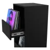 Glorious Vinyl Vault Modular Record Storage Cabinet Black