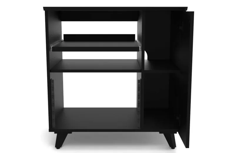 Glorious Modular Side Rack Μαύρο