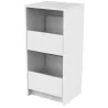 Glorious Vinyl Vault Modular Record Storage Cabinet - White