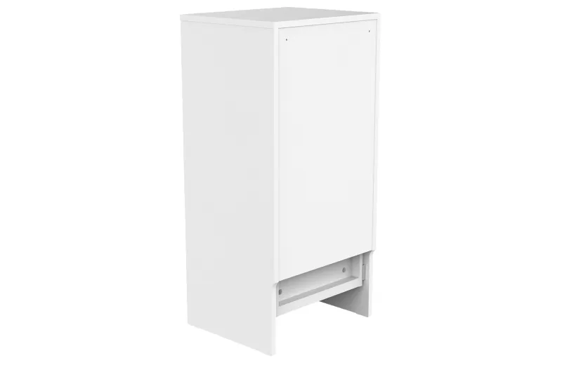 Glorious Vinyl Vault Modular Record Storage Cabinet - White