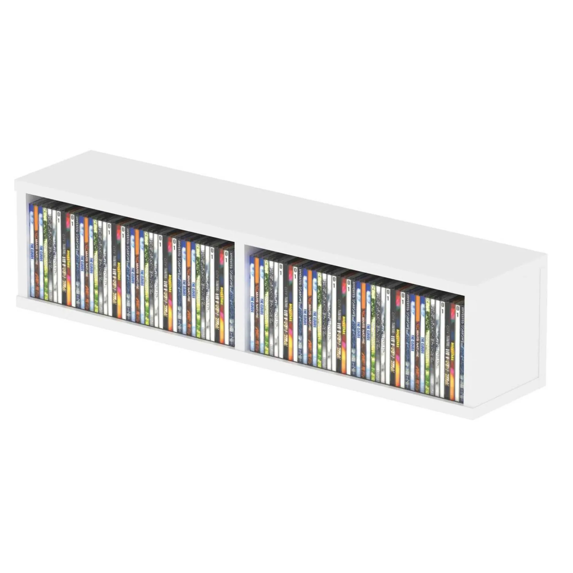 Glorious CD Box 90 White