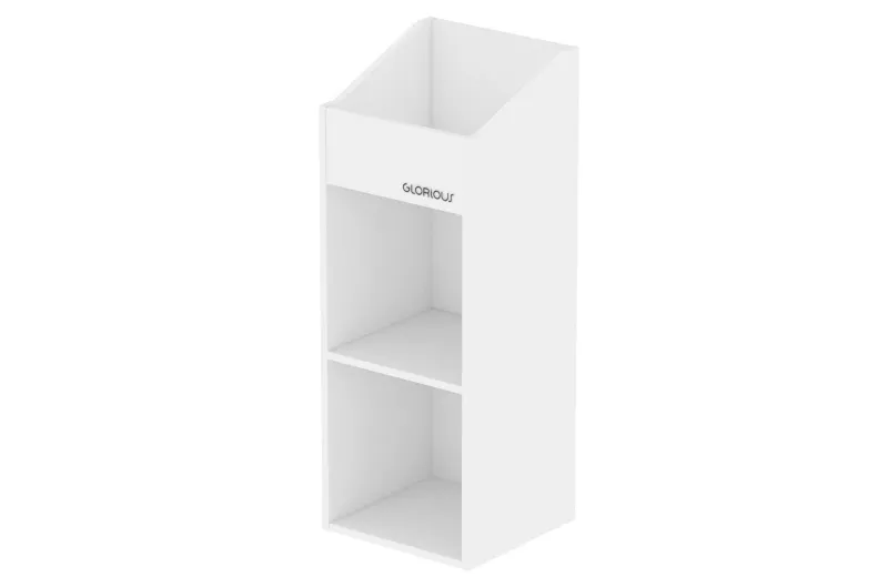 Glorious Record Rack 330 White