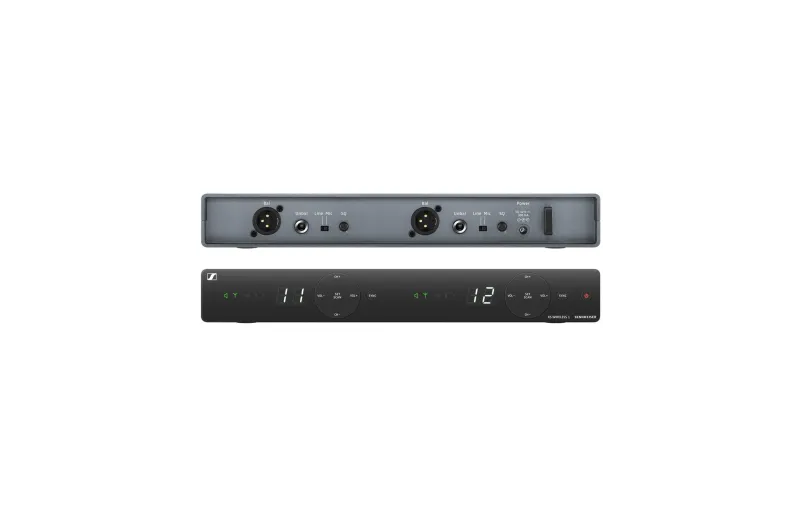Sennheiser XSW-1-825-Dual-B Dual Wireless Handheld Microphone Set
