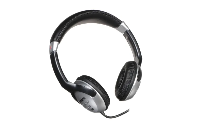 Numark HF125 Dj Headphones - Black with Silver