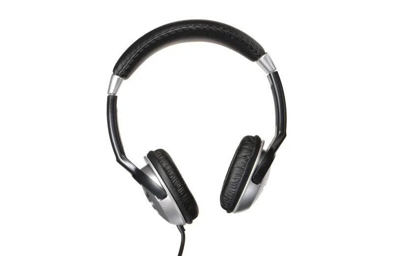 Numark HF125 Dj Headphones - Black with Silver