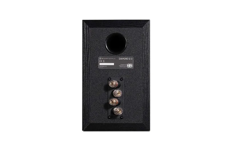 Wharfedale Diamond 12.0 Black Passive Speaker - Black (Pair)