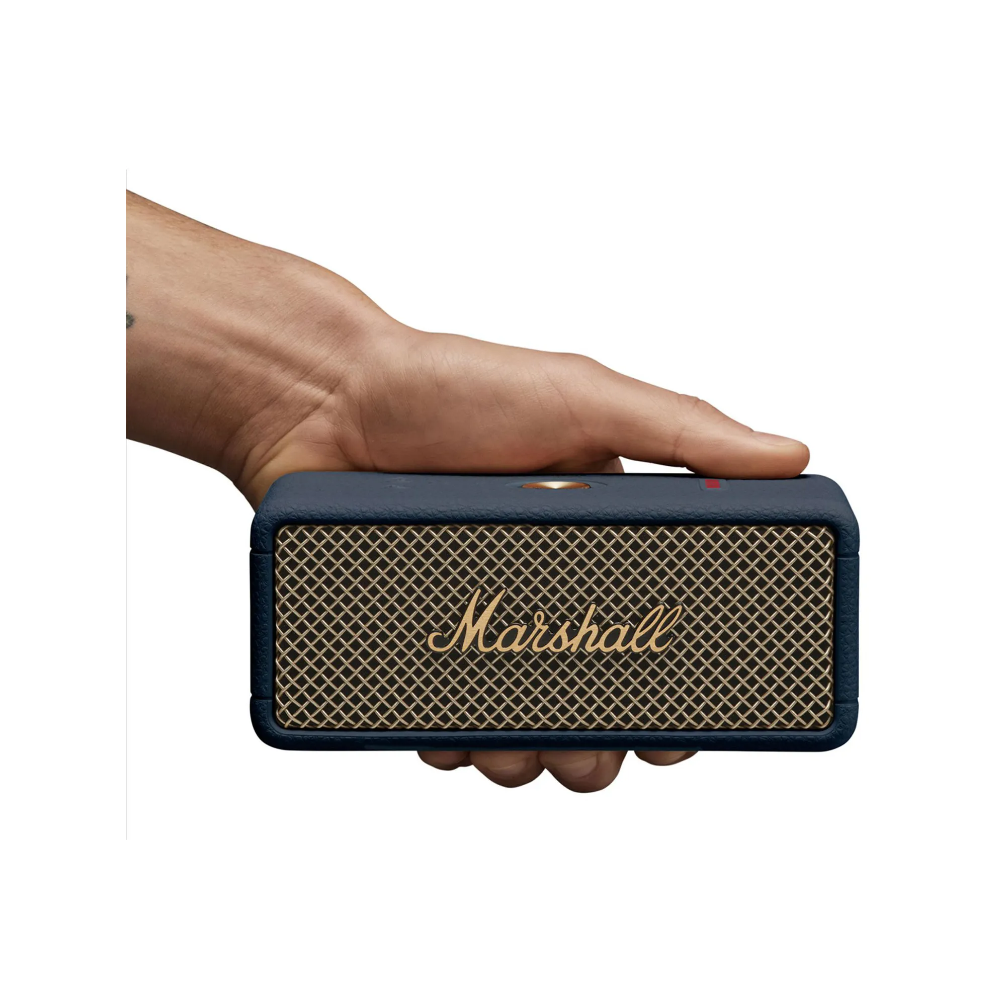 Marshall Emberton Battery Powered Speaker Midnight Blue