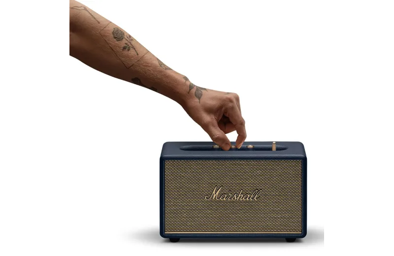 Marshall Acton III Bluetooth Speaker Midnight Blue