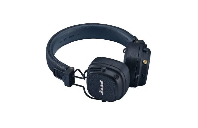 Marshall Major V Bluetooth Headphones Midnight Blue