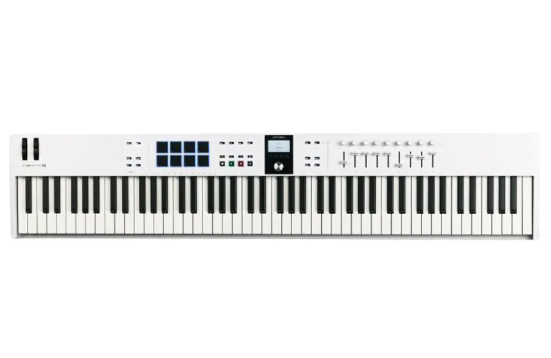 ARTURIA KEYLAB 88 ESSENTIAL ΛΕΥΚΟ + ΔΩΡΟ Pigments 2
