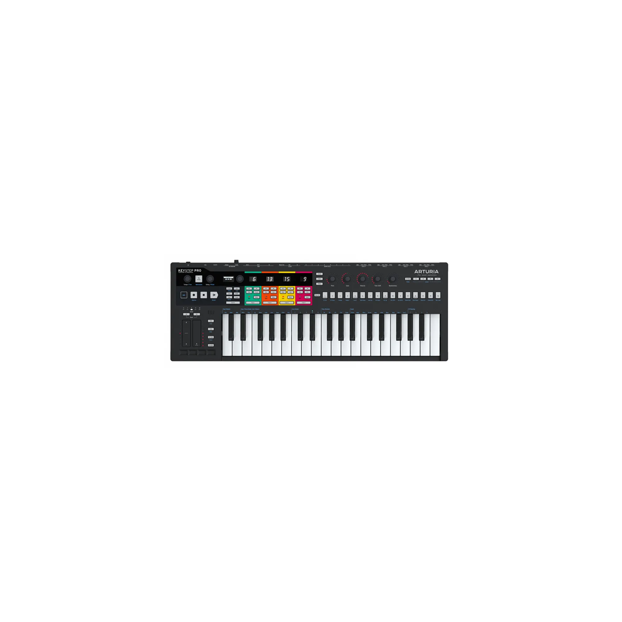 Arturia Keystep Pro Midi Controller Μαύρο