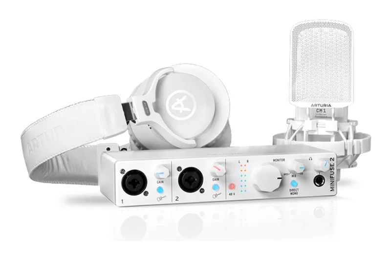 Arturia Minifuse Recording Pack Κάρτα Ήχου Λευκό