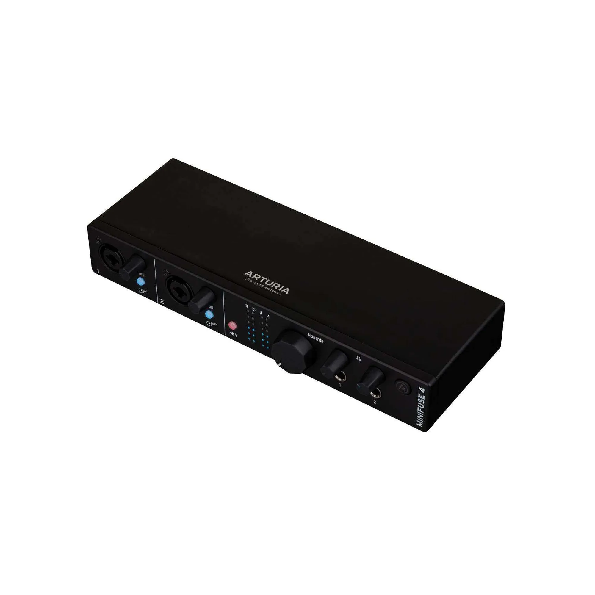 Arturia MiniFuse 4 κάρτα ήχου usb σε μαύρο χρώμα