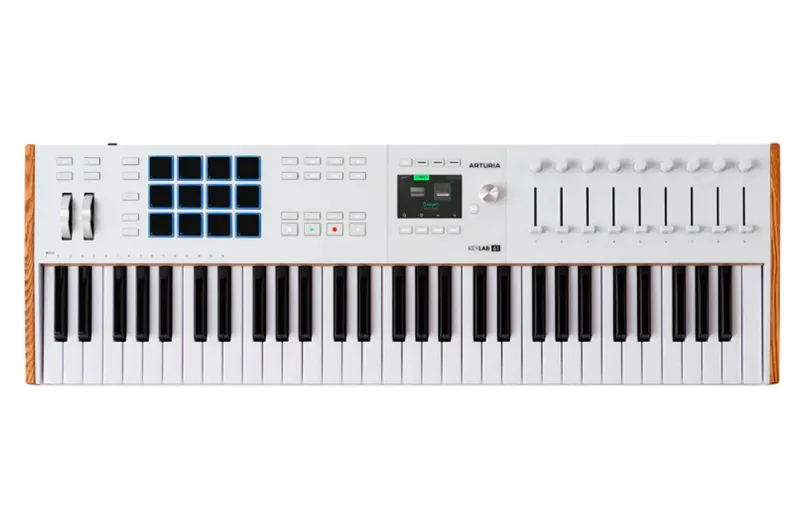 Arturia Keylab 61 MK3 Midi Controller White
