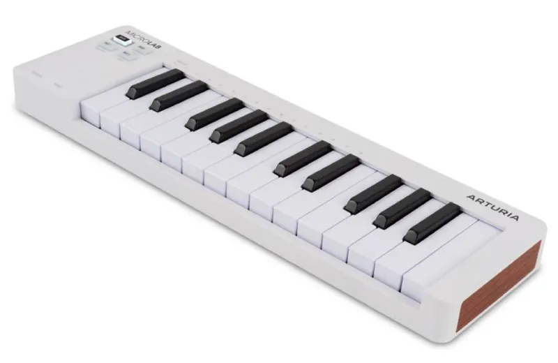 Arturia Microlab MK3 Midi Keyboard - White