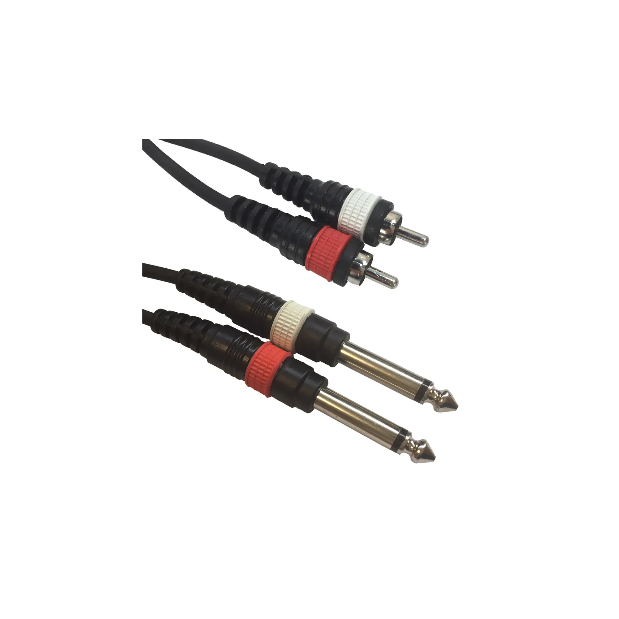 ACCU-CABLE AC-2R-2J6M/3 Cable 2 x RCA - 2 x 6,3mm Jack Mono, 3m