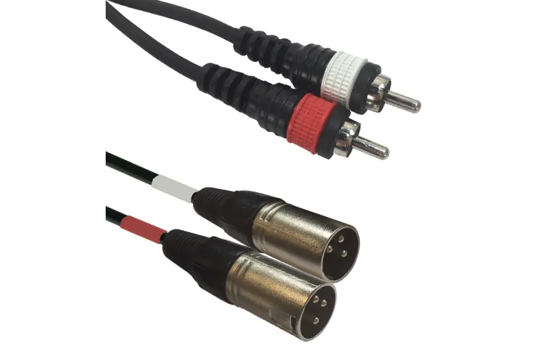 AC-2XM-2RM/5 XLR to RCA ACCU-CABLE