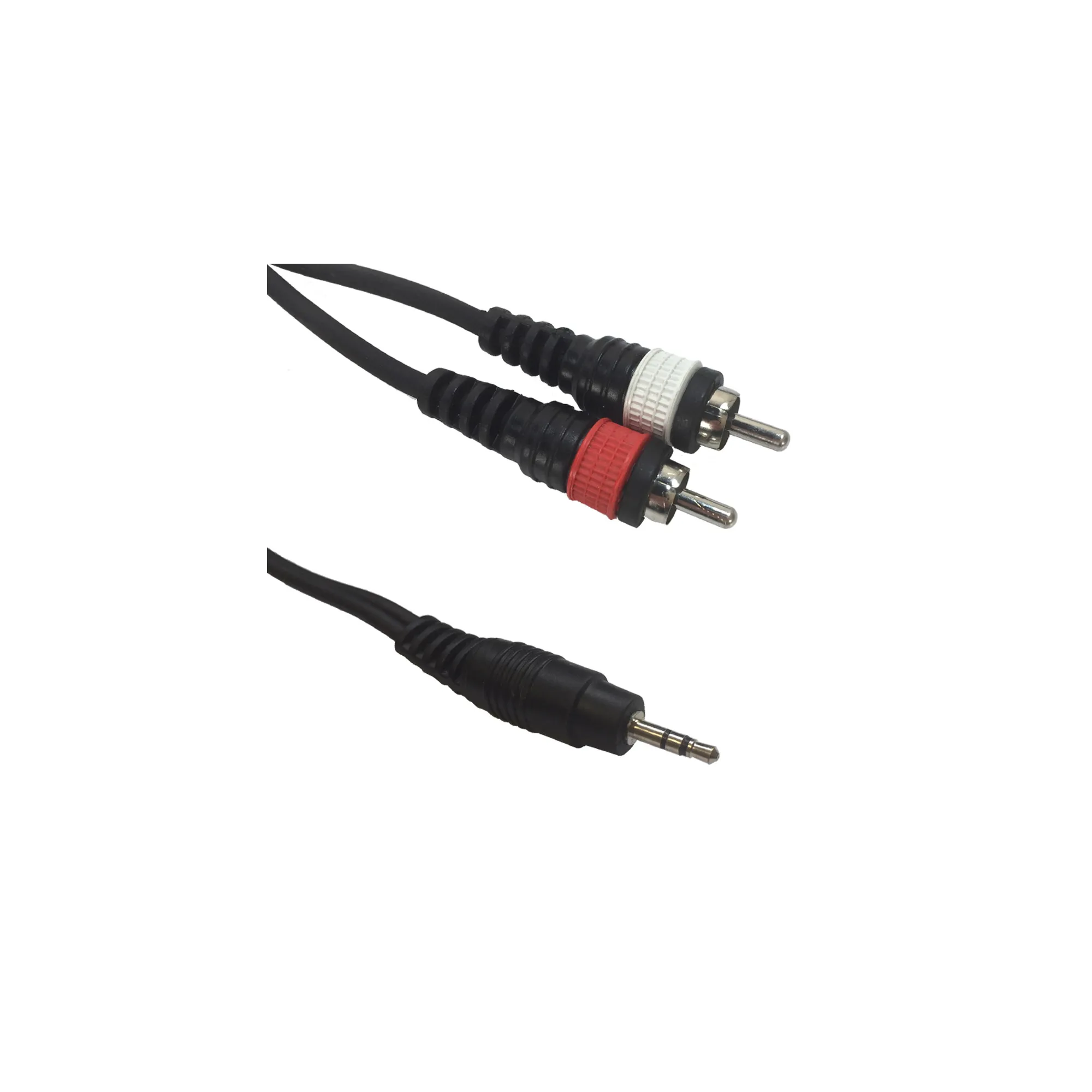 ACCU-CABLE AC-J3S-2RM/1,5 Cable 3,5mm Mini Jack Stereo - 2 x RCA 1,5m