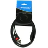 ACCU-CABLE AC-J3S-2RM/1,5 Cable 3,5mm Mini Jack Stereo - 2 x RCA 1,5m