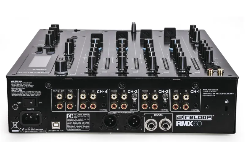 Reloop RMX - 60 Club Ψηφιακός Μίκτης Ήχου
