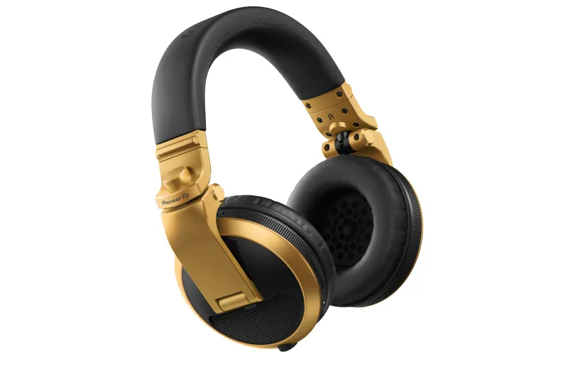 Pioneer Dj HDJ-X5BT over-ear bluetooth DJ headphones Black - Gold