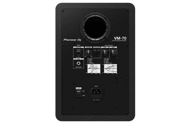 Pioneer dj VM-70 Ενεργό Studio Monitor - Μαύρο