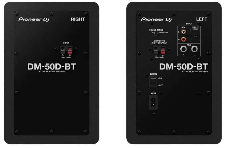 Pioneer Dj DM-50D-BT Studio Monitor - Black (Pair)