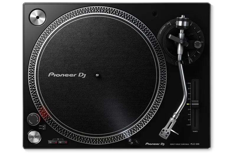 Pioneer Dj PLX-500-K direct drive dj Πικάπ - Μαύρο