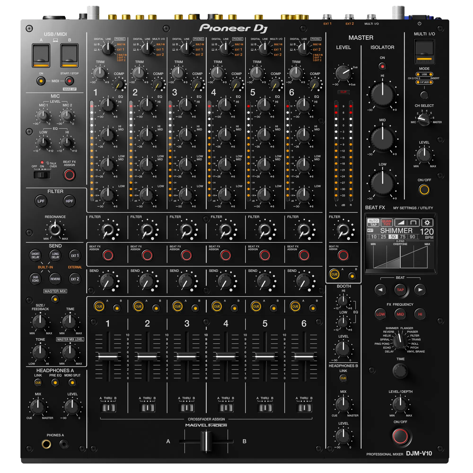 Pioneer DJ DJM-V10 Dj Μίκτης Ήχου