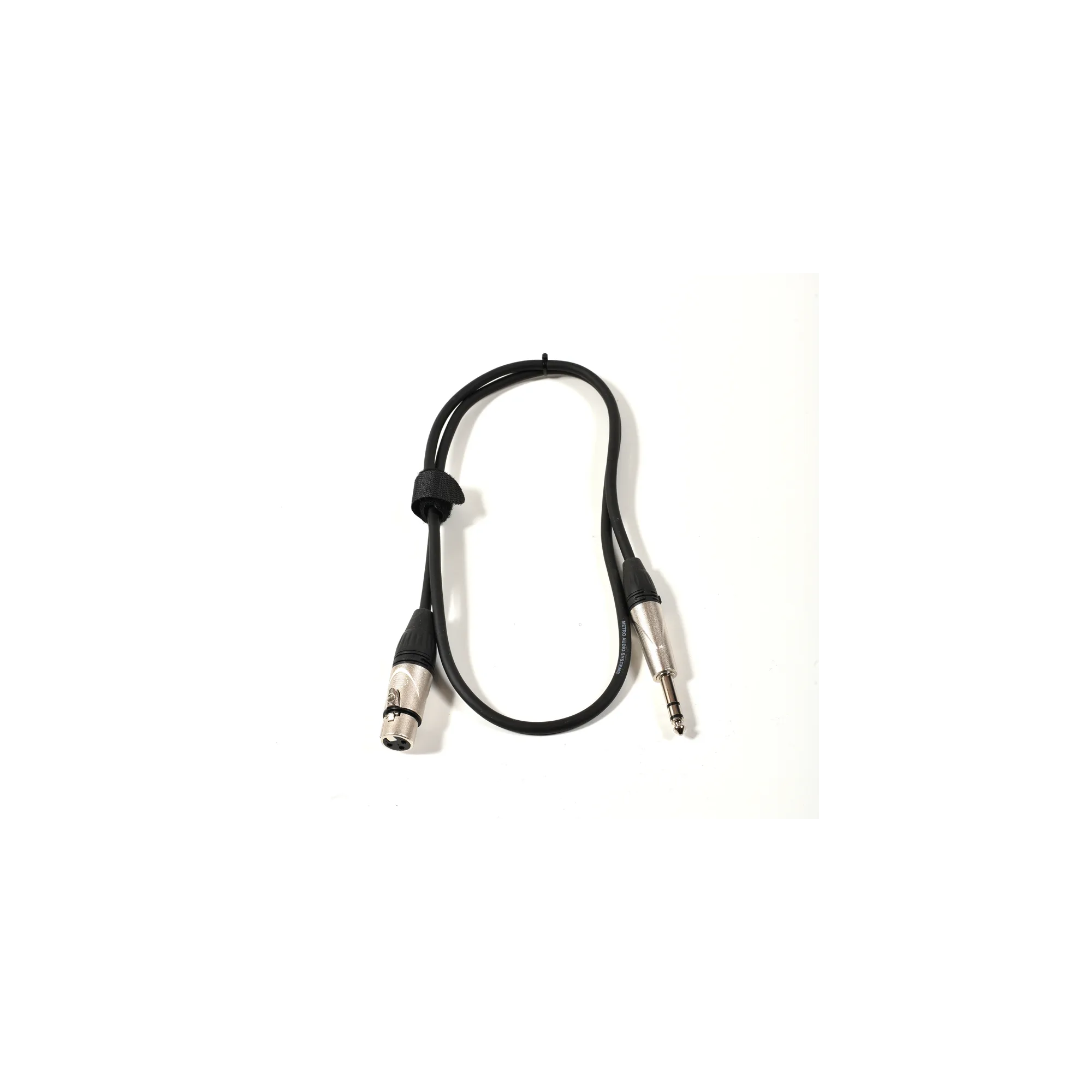 Onsei ON-I31710 Καλώδιο Σήματος 3-pin XLR Female σε 6.3 Jack Stereo 1m