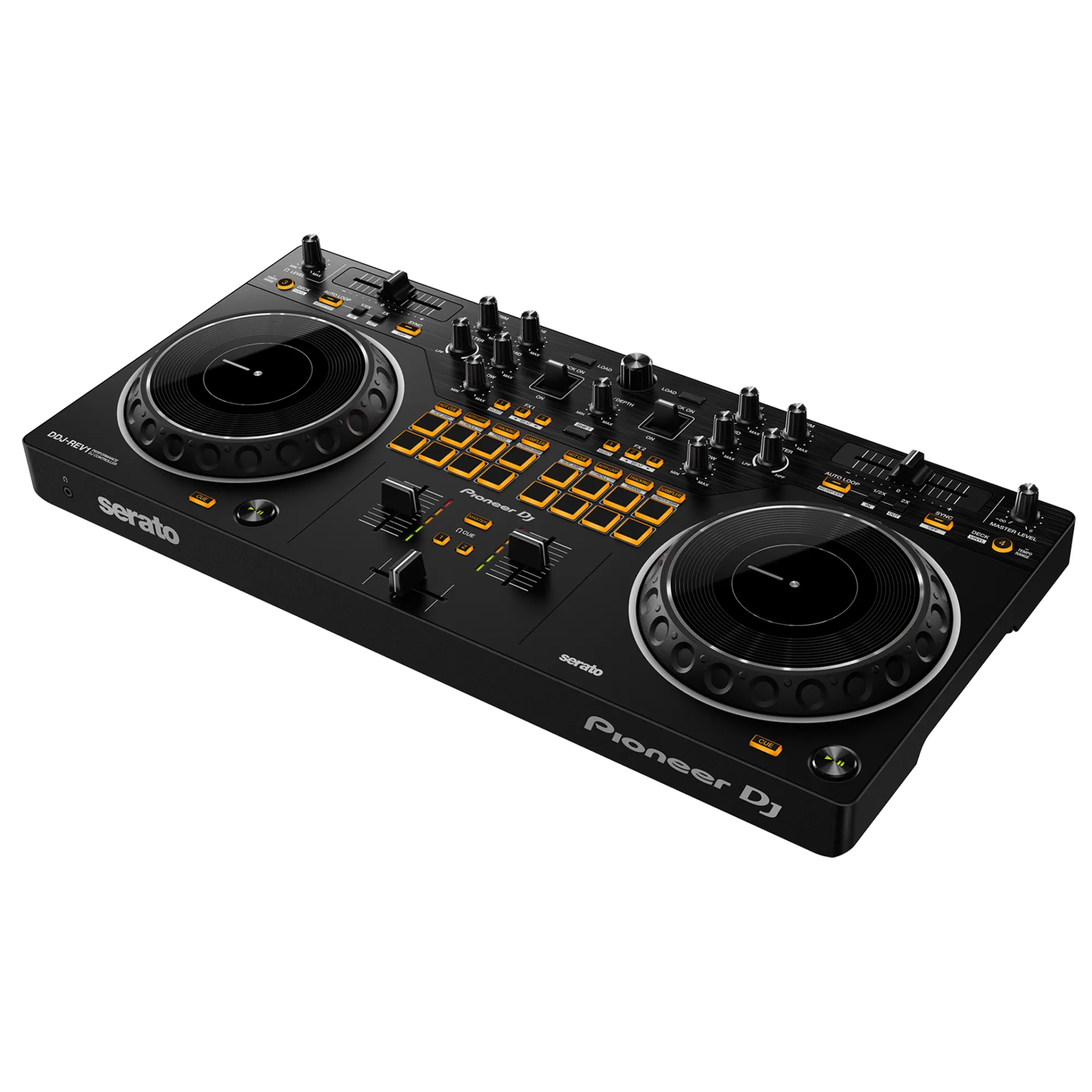 Pioneer DJ DDJ-REV1 DJ controller 2 καναλιών τύπου Scratch για Serato DJ Lite